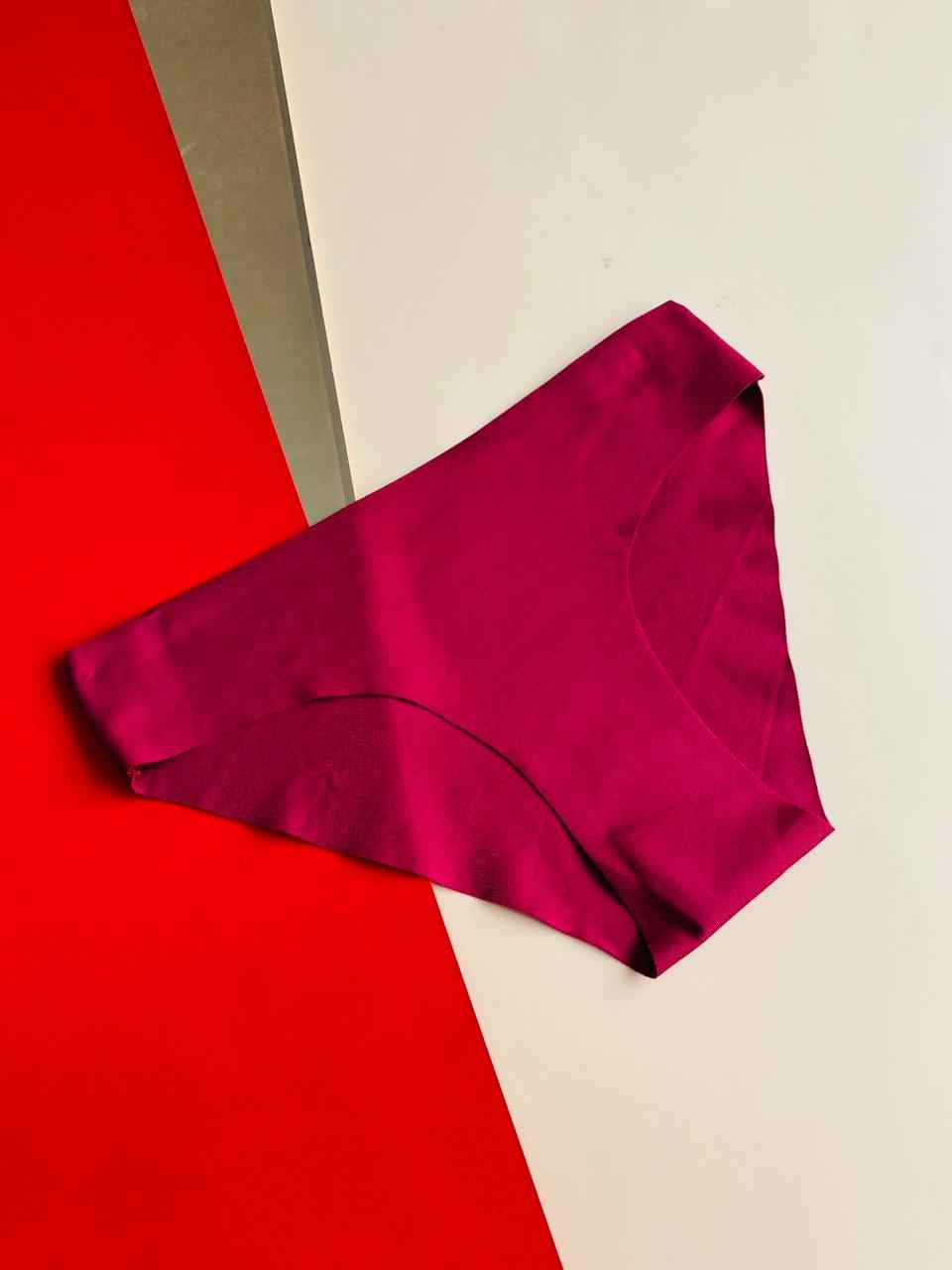 Slip Femme Invisible sans Couture Culotte Ultra Lisse Mince Doux sous-Vêtement Respirant Super Confortable