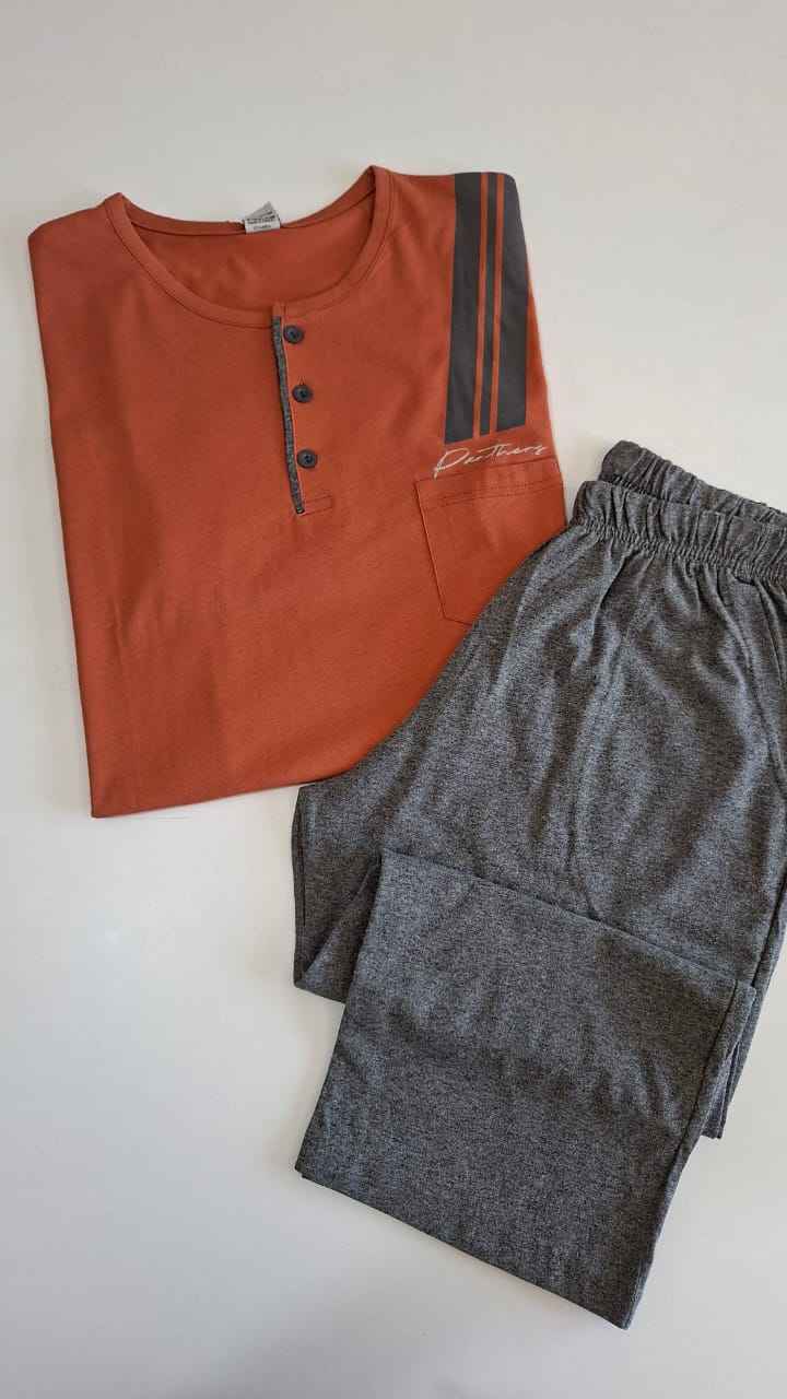 pyjama pour homme avec pantacourt