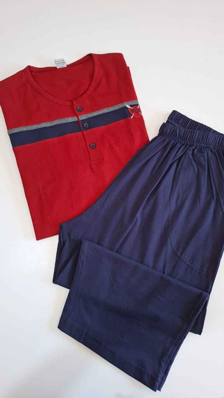 pyjama pour homme avec pantacourt