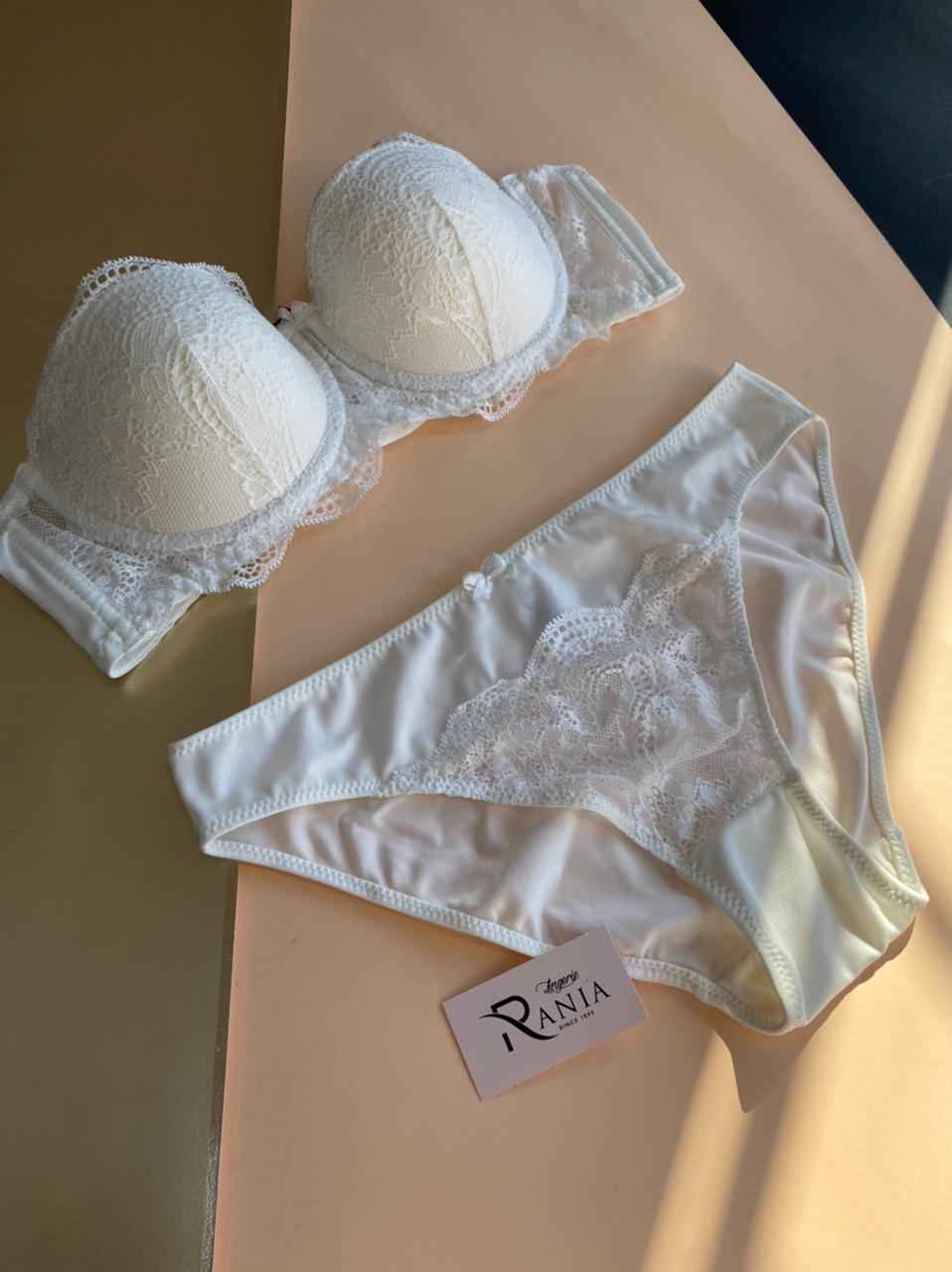 Ensemble De Lingerie  Couleur Unie Dentelle sous Vêtements