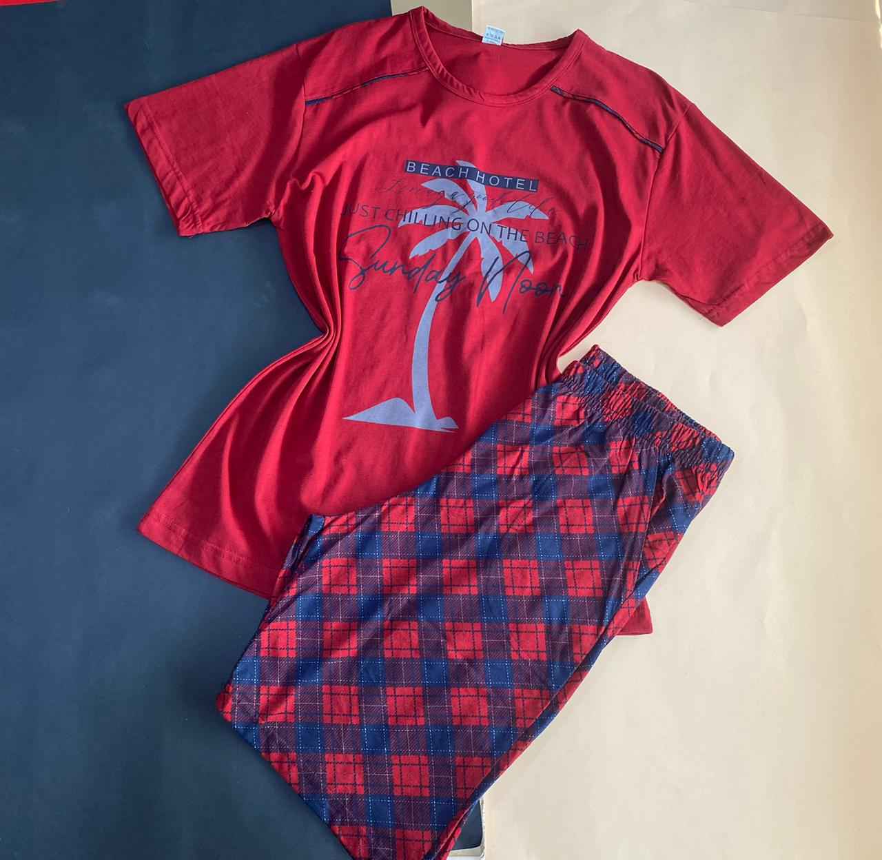 pyjama pour homme avec short